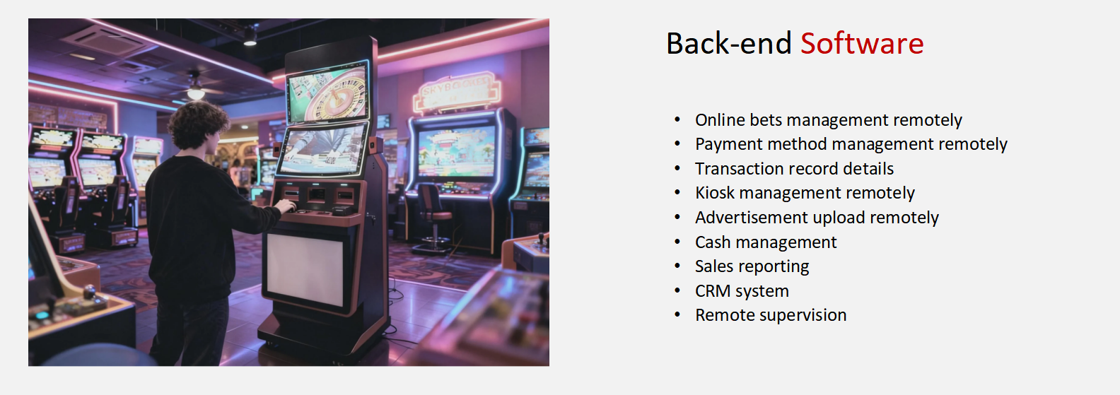 Sports Betting Kiosk