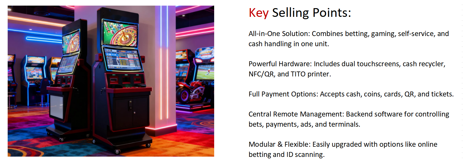 Sports Betting Kiosk