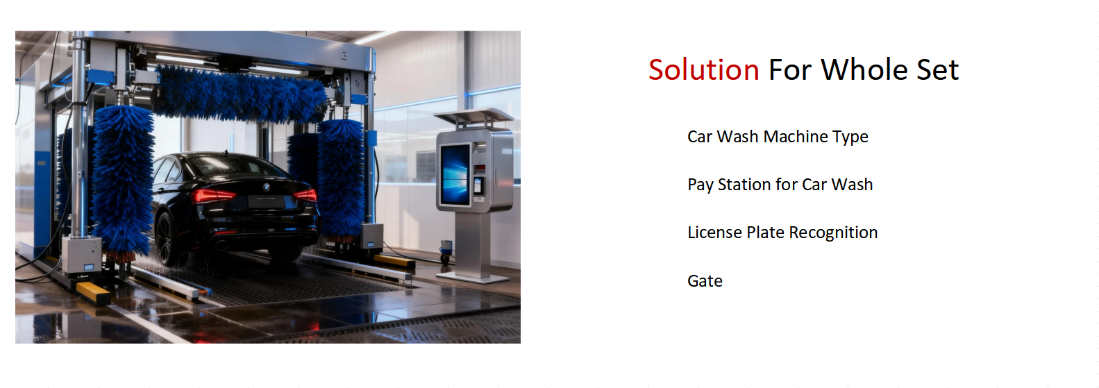Car Wash Payment Kiosk