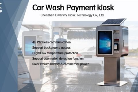 Automated Car Wash Payment Kiosk