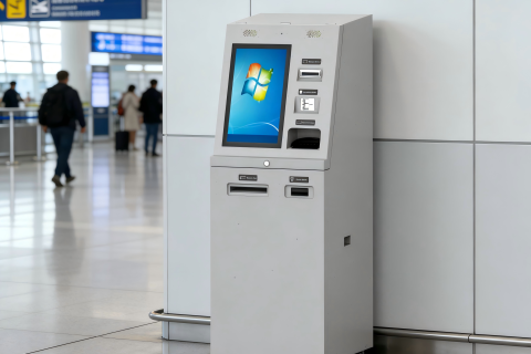 Coins to Bills Payment Kiosk
