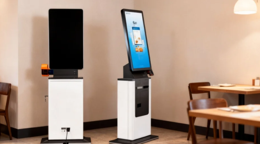 Self Ordering Kiosk with Cash and Cashless Payment Machine Manufacturer