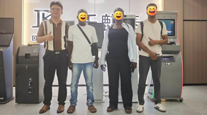 Guinea Client Factory Visit: In-depth Cooperation on Financial Self-Service Terminals