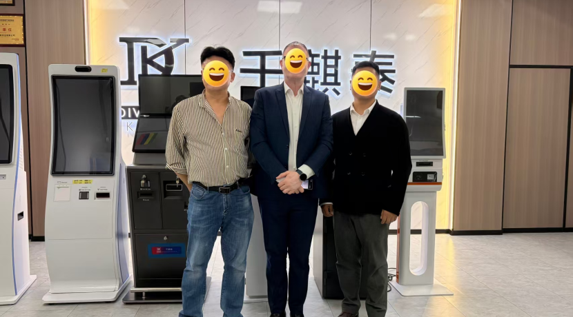 German Client Factory Visit:  Healthcare Kiosk Cooperation