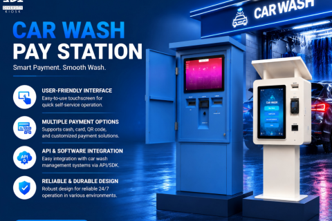 How Does a Car Wash Payment Kiosk Work?