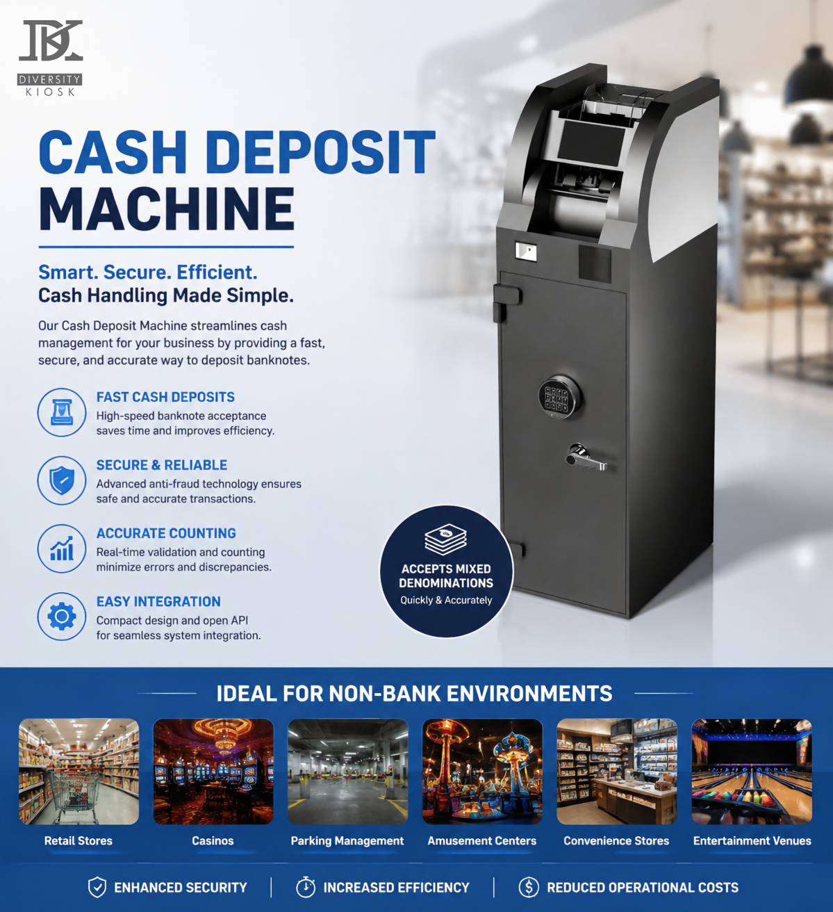 How Does a Cash Deposit Machine Work?